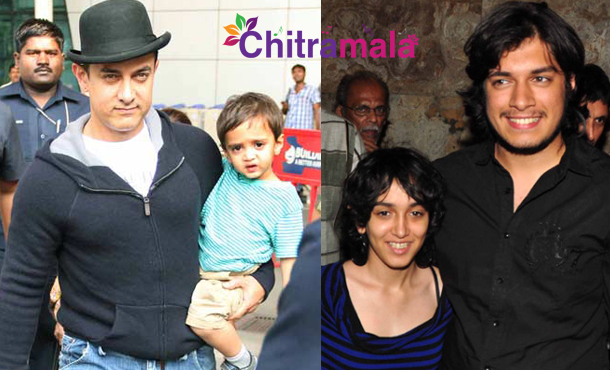 Aamir Khan With his kids