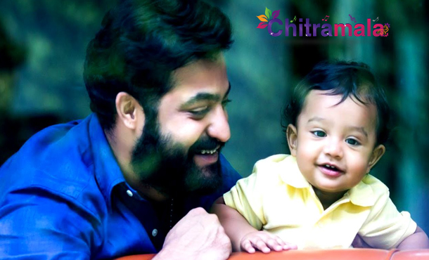 Ntr with his son abhay