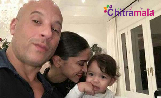 Deepika Padukone Meets Vin Diesel Daughter