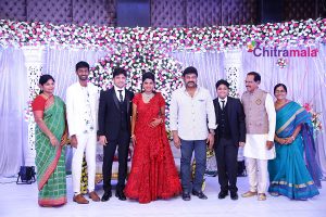 Prabhu Tej and Varsha Wedding Reception Photos