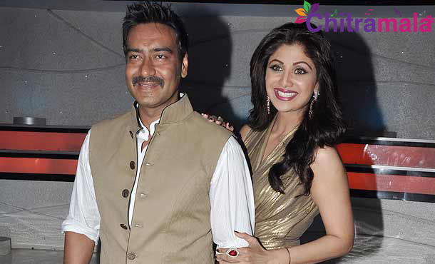 Ajay Devgn and Shilpa Shetty