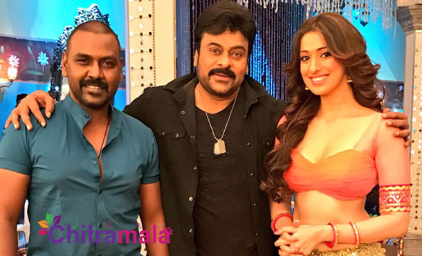 Chiranjeevi and Lawrence