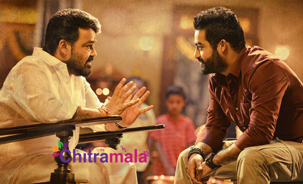 Jr NTR and Mohanlal