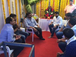Ram Charan and Sukumar Movie Launch Photos