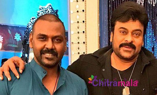 Chiranjeevi and Lawrence