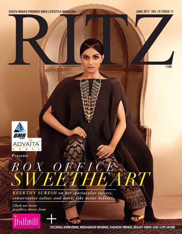 Keerthy Suresh New Look For Ritz