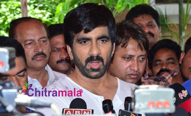 Ravi Teja about his brother's funeral issue