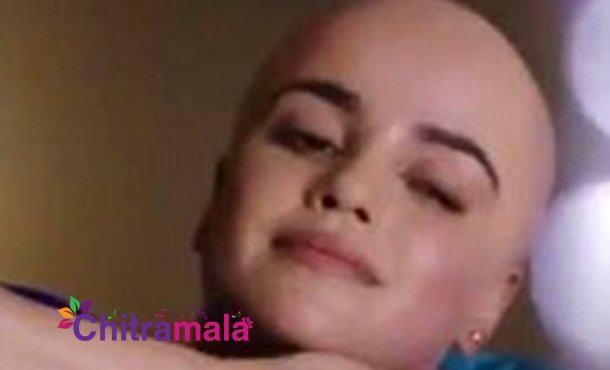 Dazzling beauty goes bald for her next film
