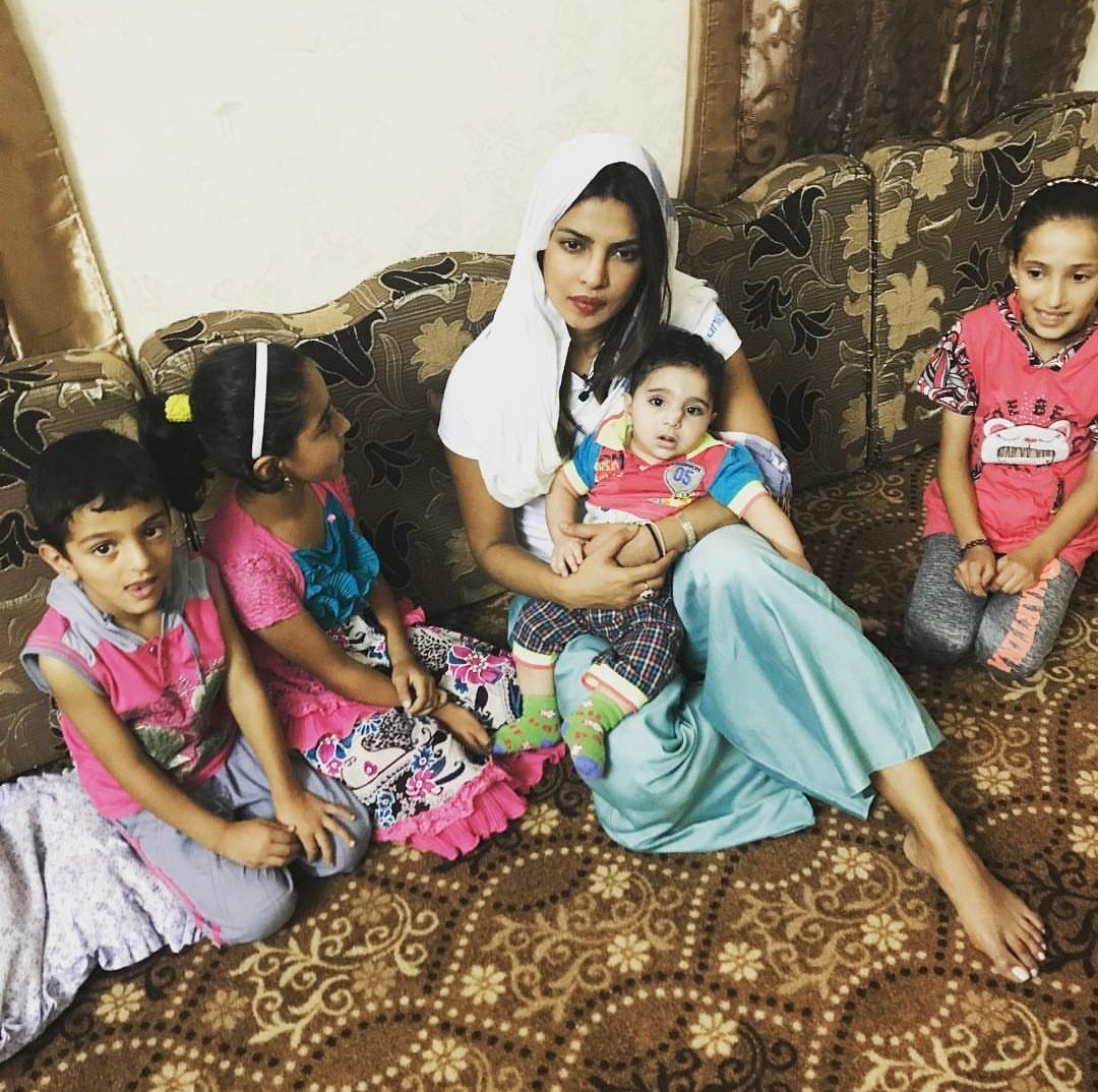 Priyanka Chopra with Childers of Syria