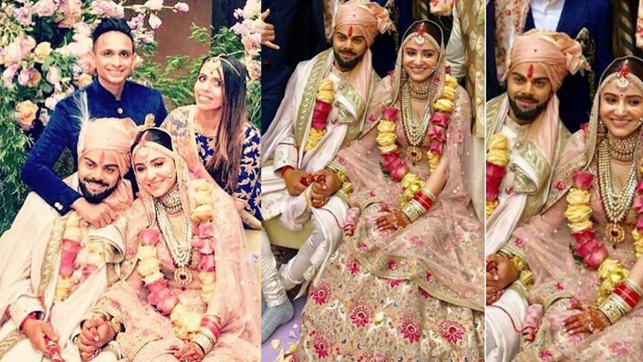 Anushka and Virat Married Officially