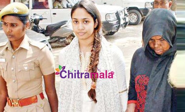 Actress Shruti Arrested