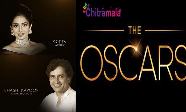 Oscar Pays Tribute to Sridevi and Shashi Kapoor