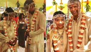 Milind Soman and Ankita Konwar Wedding