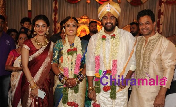 Chiranjeevi Sarja and Meghana Raj Wedding