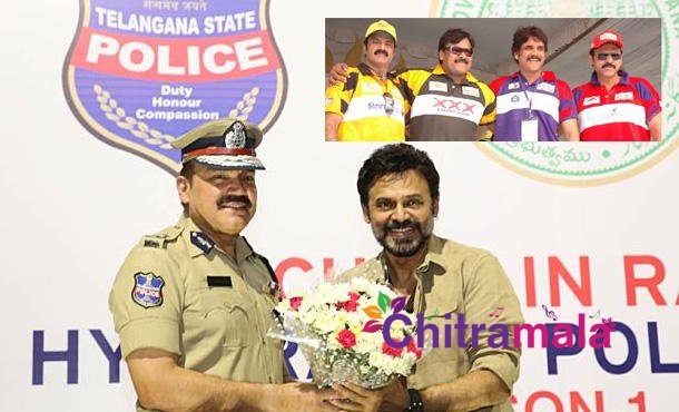 Police vs Tollywood Match