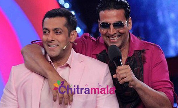 Akshay and Salman Khan