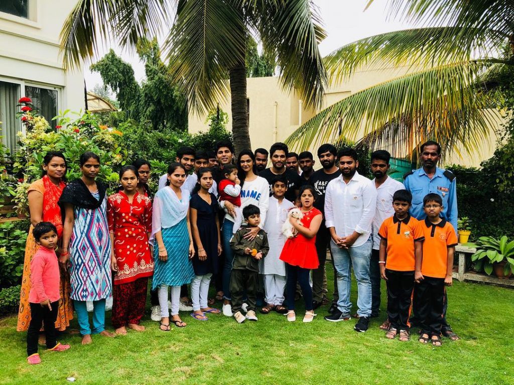 Allu Family Independence Day Celebrations Photos