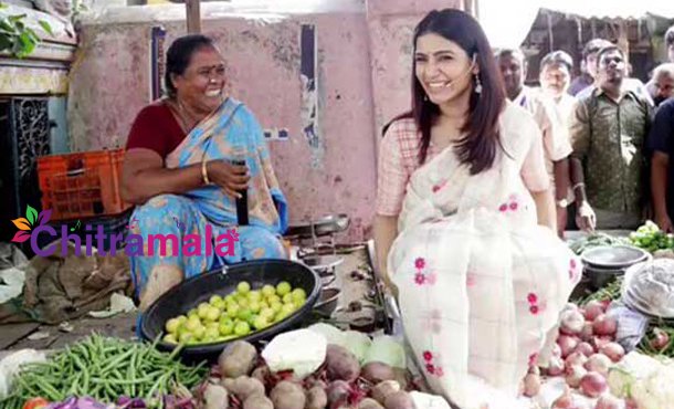 Samantha Turns Vegetable Seller