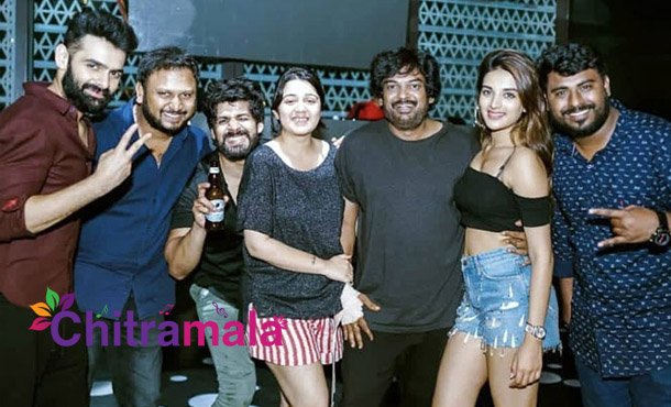 Puri Jagannadh Chills With Heroines
