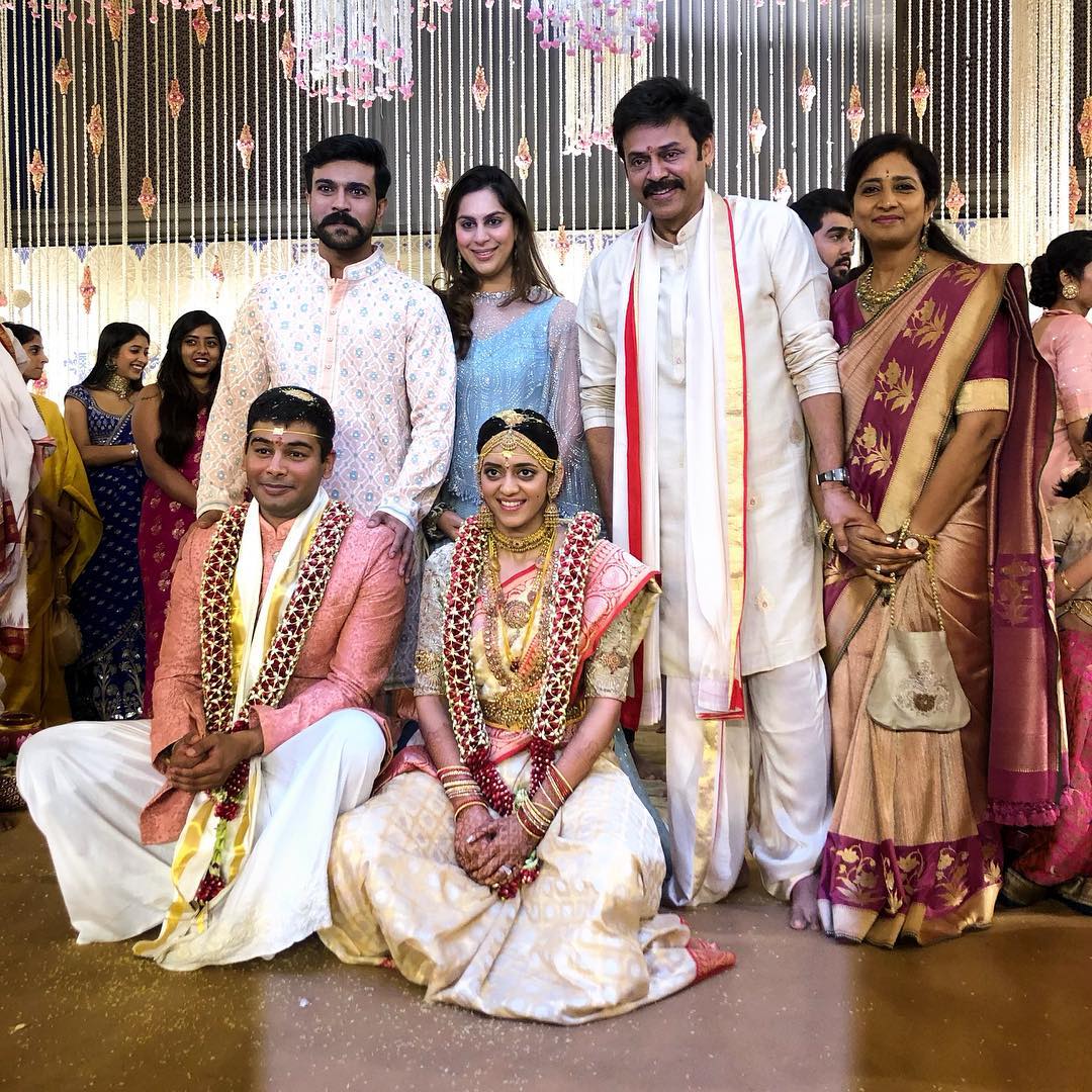 Venkatesh Daughter Aashrita Wedding